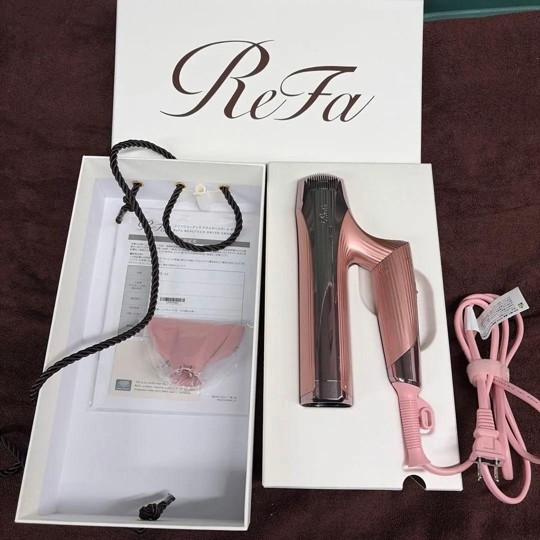 ReFa ビューテックドライヤー スマートダブル ピンク　美品