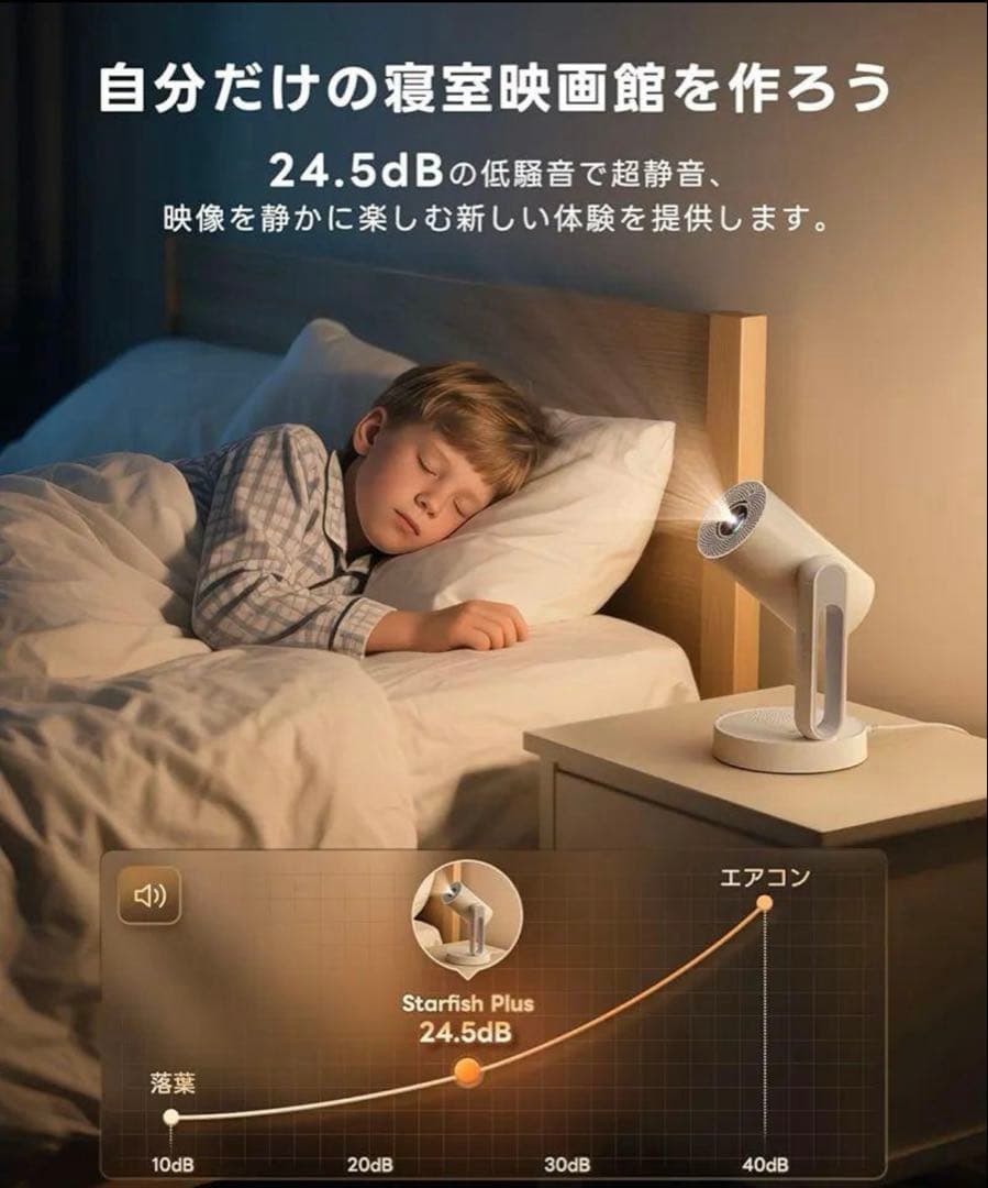 【限定価格✨】ETOEプロジェクター スターフィッシュGoogleTV搭載
