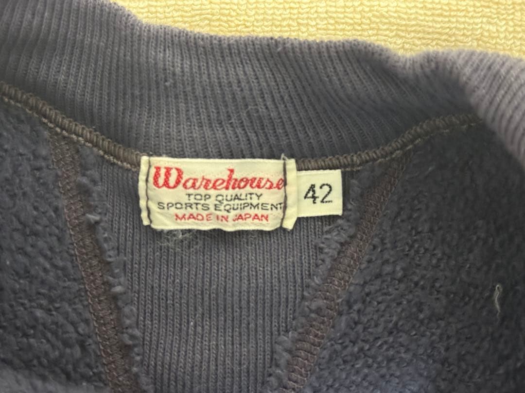 Warehouse ブルーフィールド H.S. スウェット 42 ウエアハウス