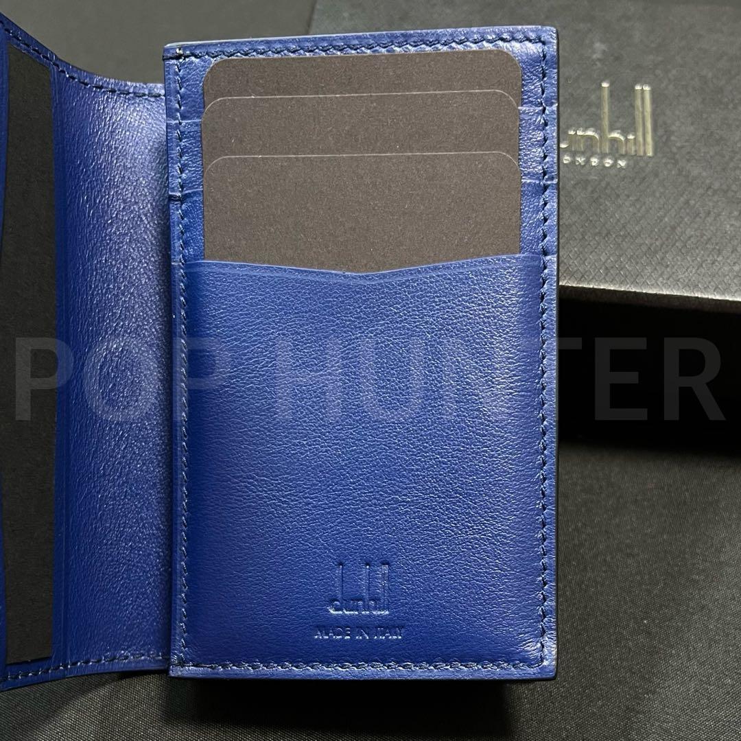 【新品】dunhill JFA コラボ 名刺入れ ダンヒル サムライブルー