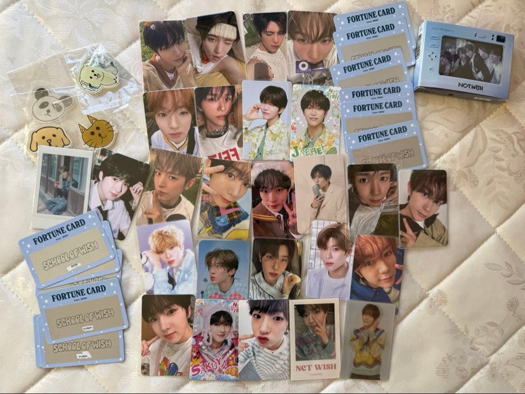 nct wish アルバム　トレカ　特典　ポストカード　バインダー　76点