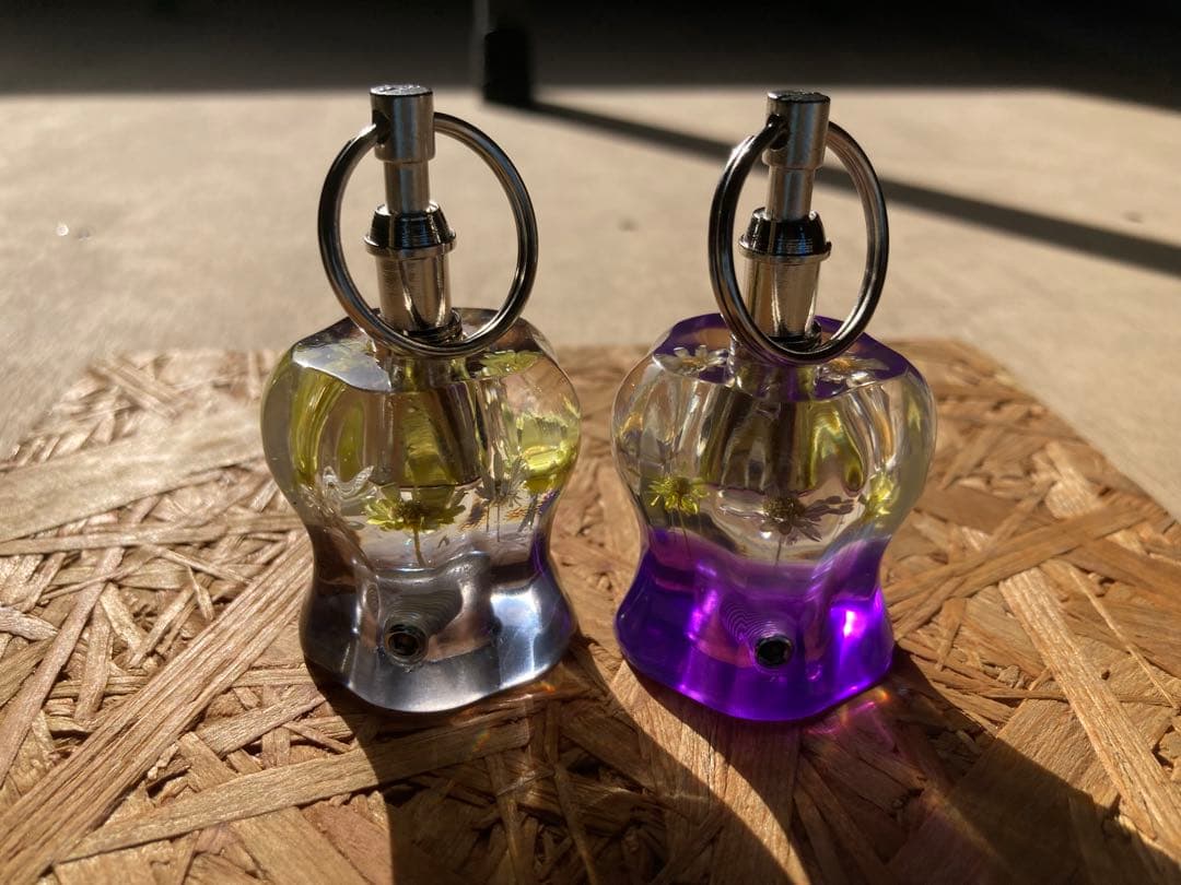 tさま　リクエスト品　水中花　キーグリップ　2点　クイックリリース