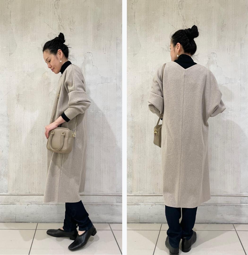 ブークレワンピース BEARDSLEY