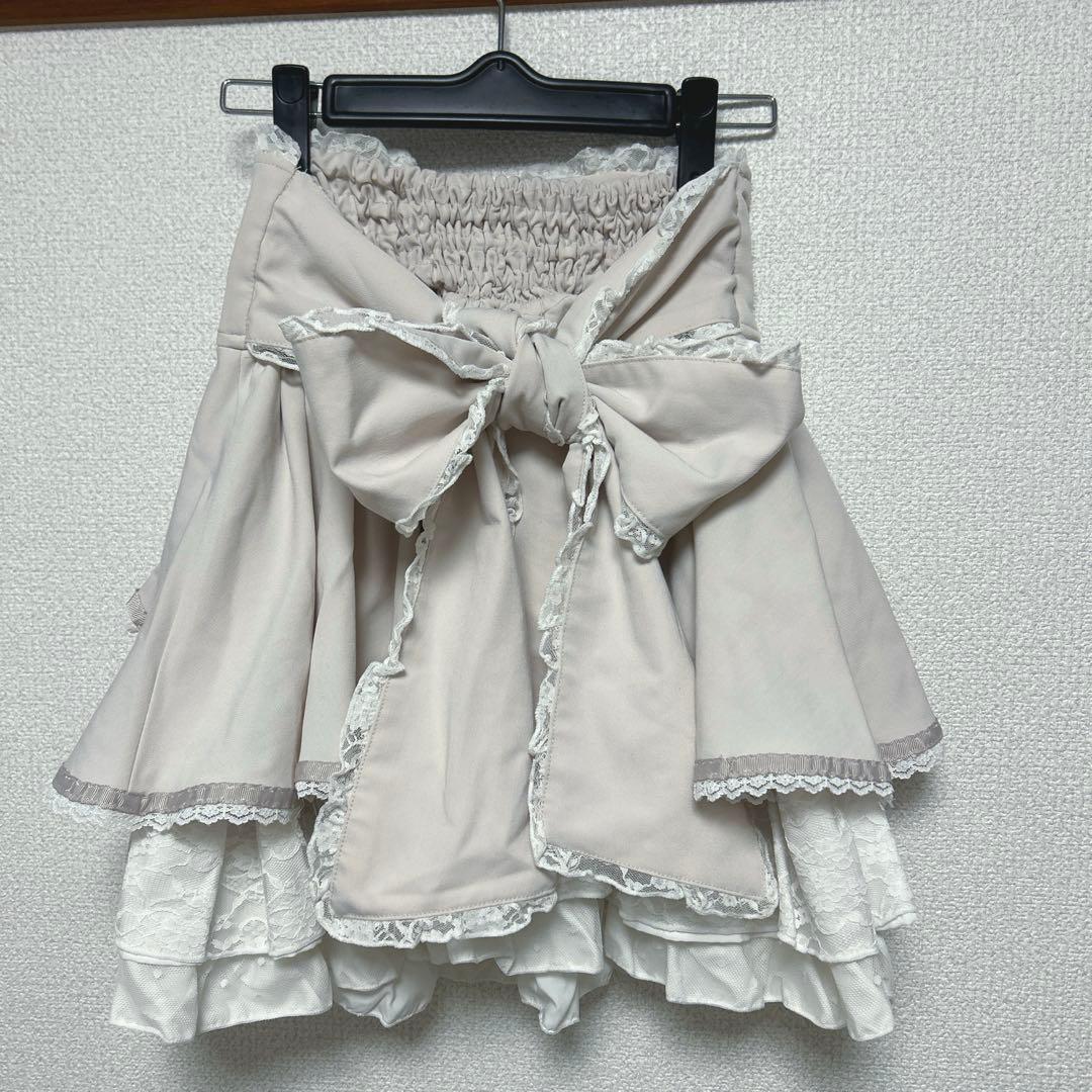 LIZLISA リズリサ フロントカシュクールスカート