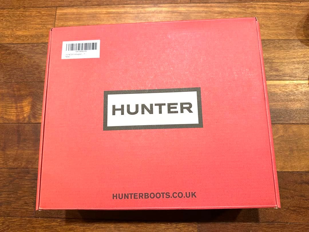 新品未使用 超人気HUNTER ハンター スノーブーツ 防寒 黒UK5 24cm