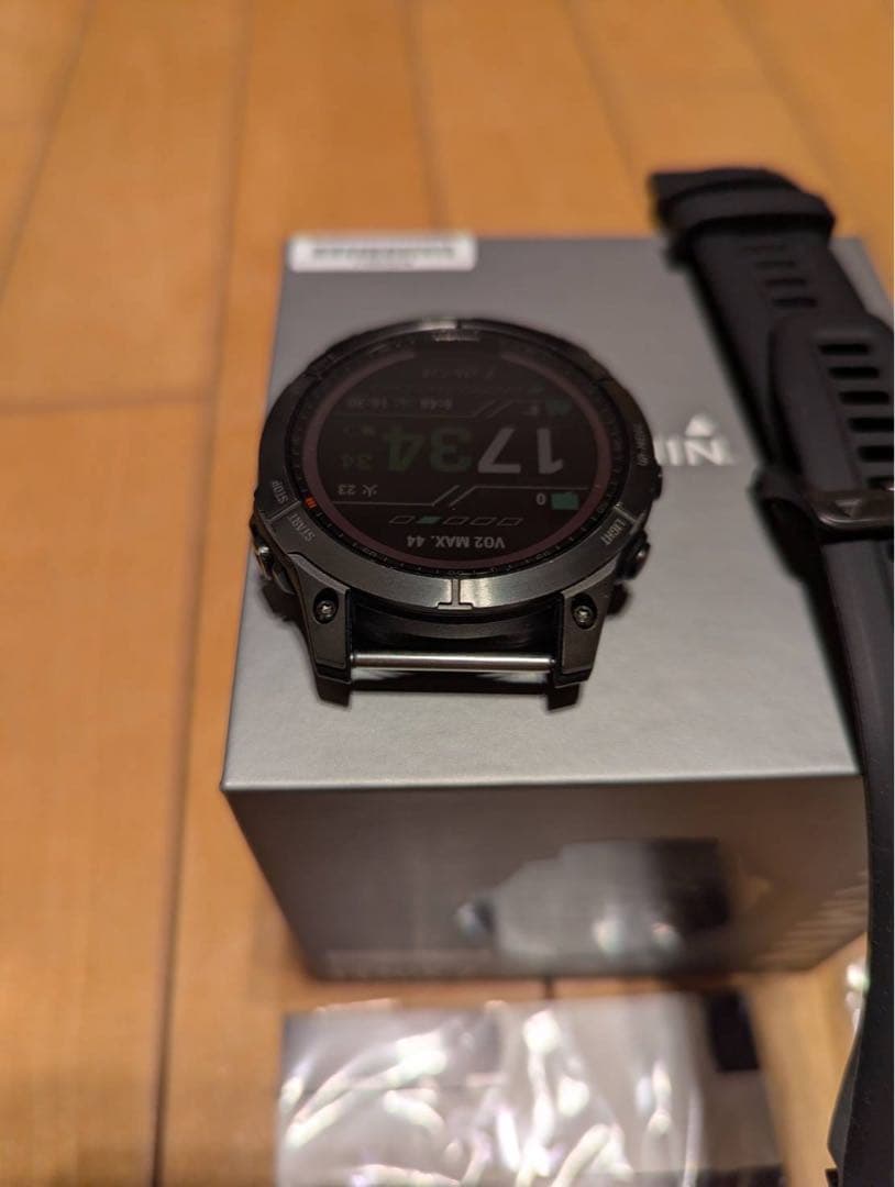 ガーミン fēnix 7 Sapphire Dual Power コーティング済