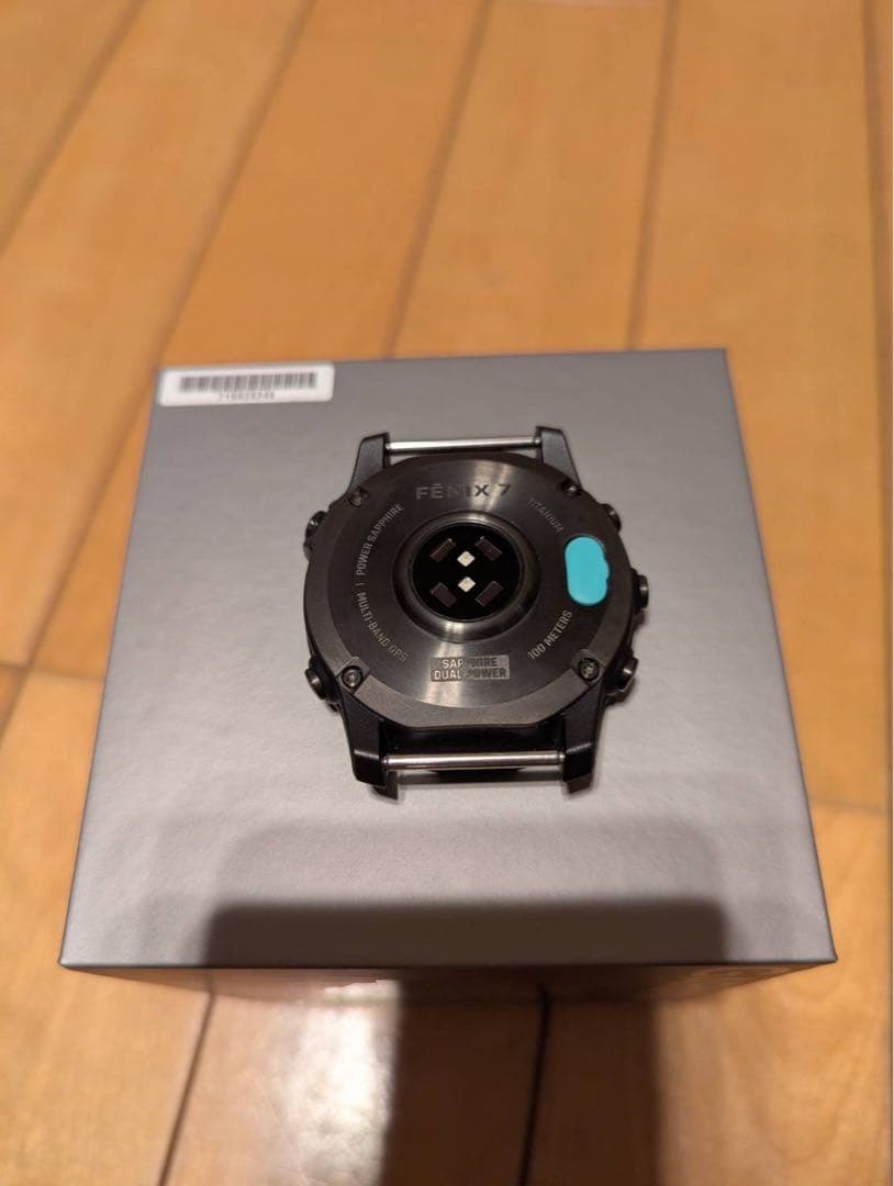 ガーミン fēnix 7 Sapphire Dual Power コーティング済