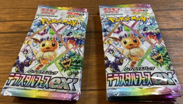 ポケモンカードゲーム テラスタルフェスEX 合計40パック まとめ売り