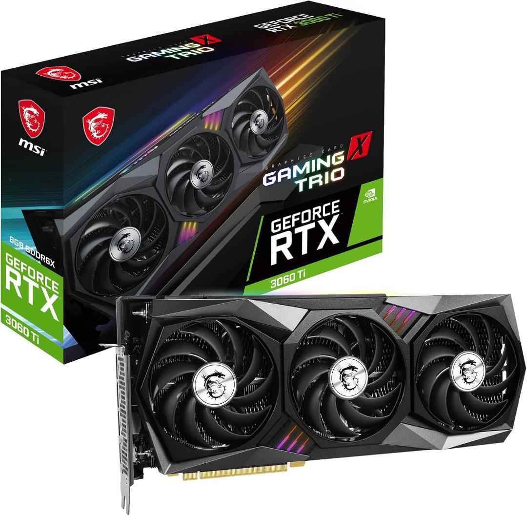 グラフィックボード・グラボ・ビデオカード MSI GeForce RTX 3060 Ti GAMING X TRIO