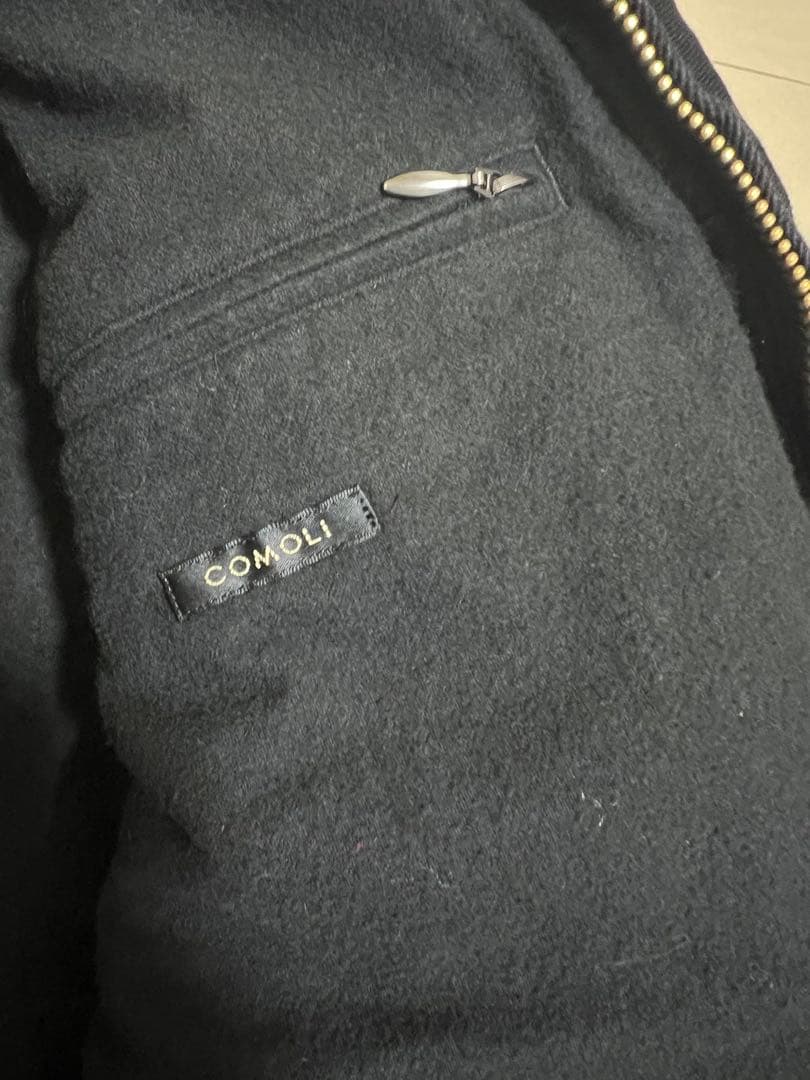 COMOLI デニムショートジップジャケット 26SS サイズ2
