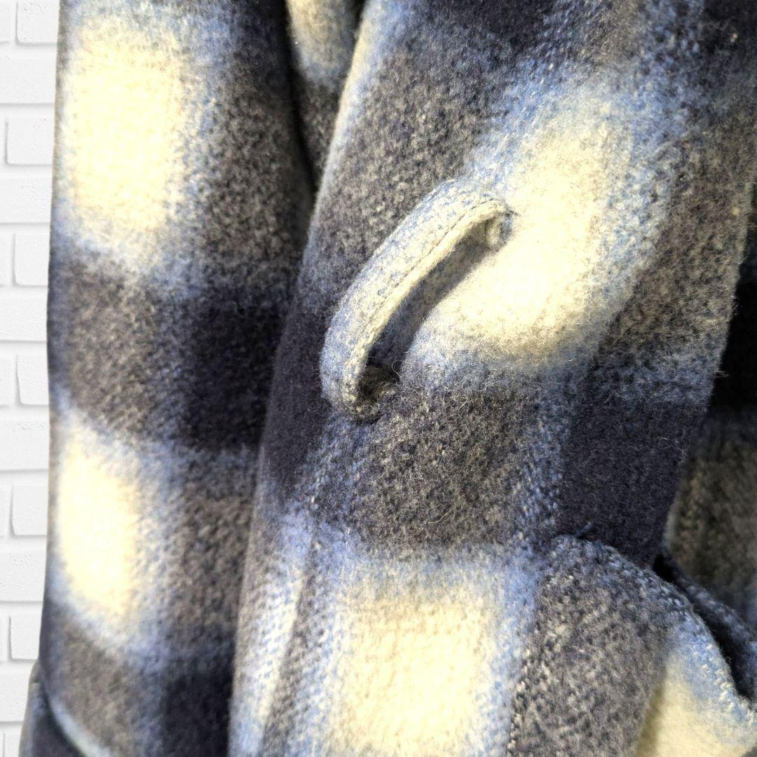 フェンディシメ オンブレチェック ジャケット オーバーサイズ M