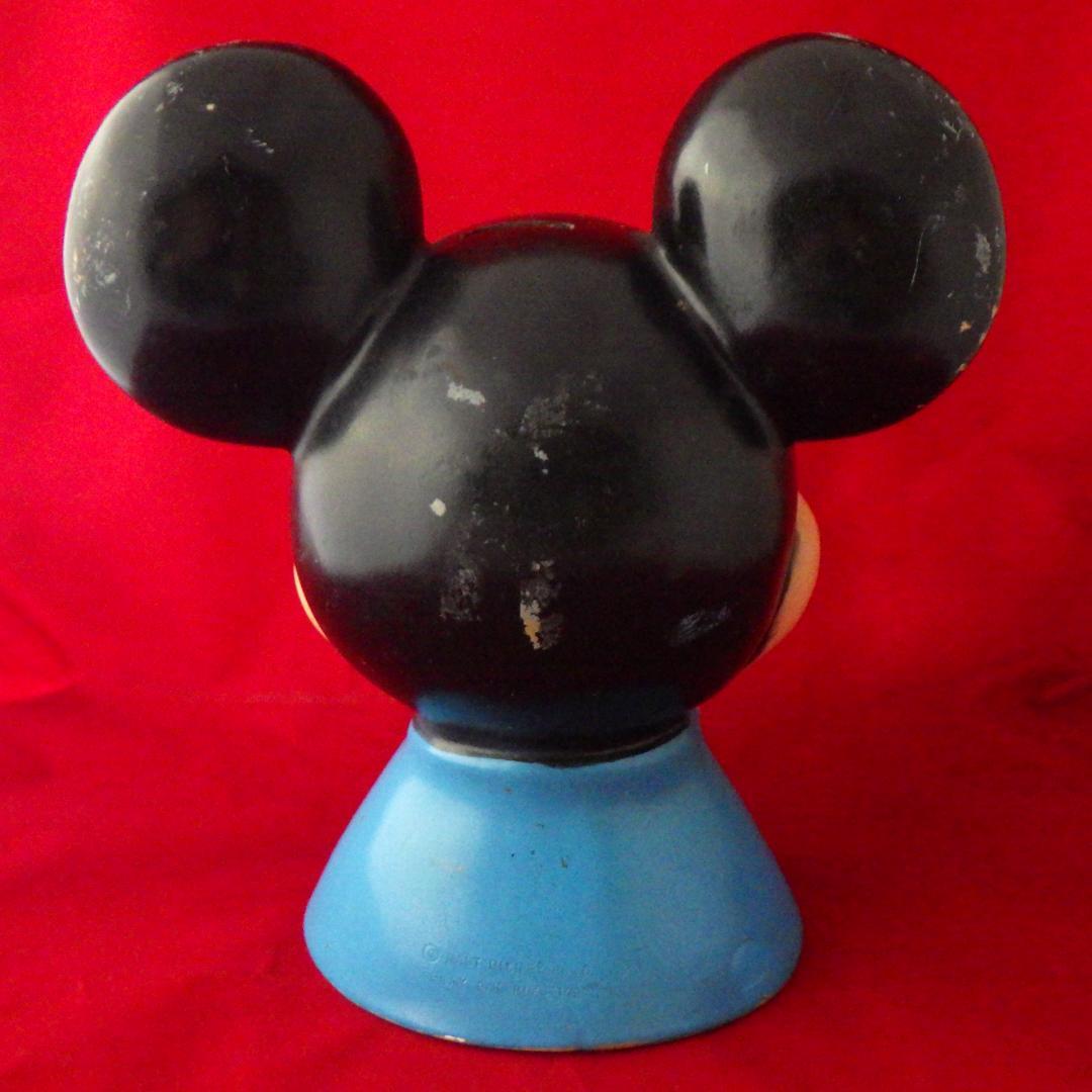 【限定値下】巨大【1971年】ヴィンテージ ディズニー✨ミッキーマウス✨貯金箱