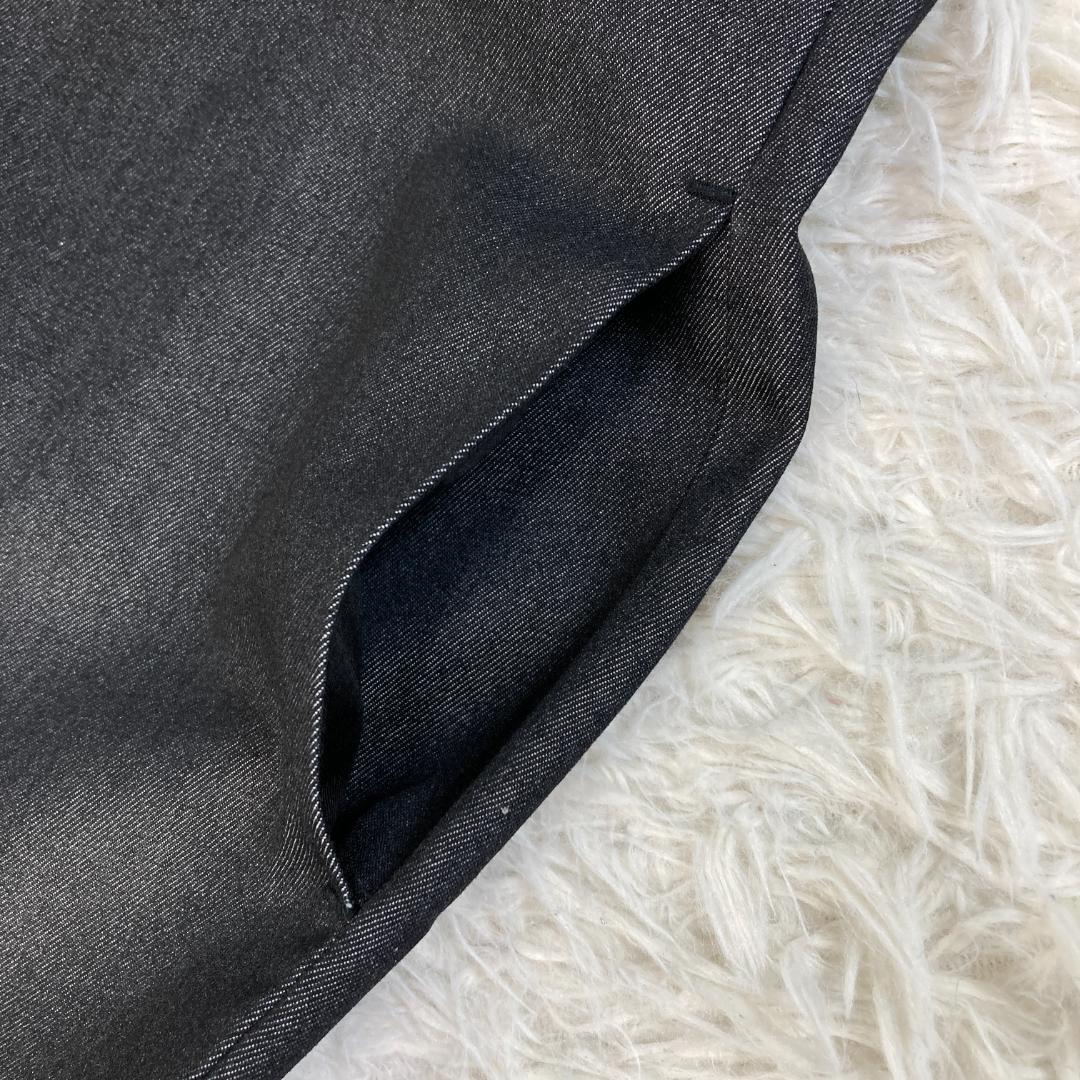 美品　DOUDOU　ドゥドゥ　JAPANデニム　タンクワンピース　ブラック　F