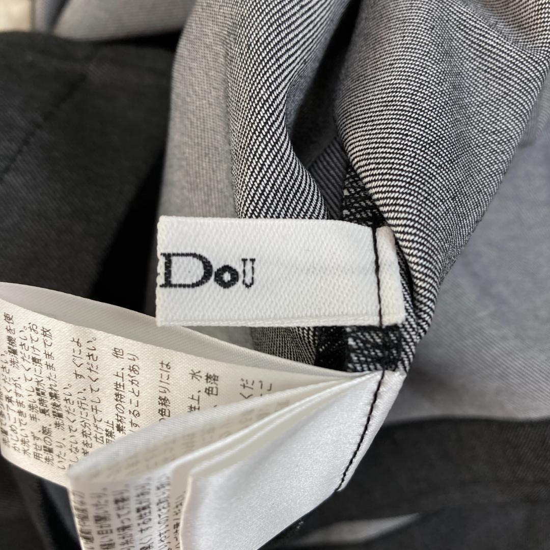 美品　DOUDOU　ドゥドゥ　JAPANデニム　タンクワンピース　ブラック　F