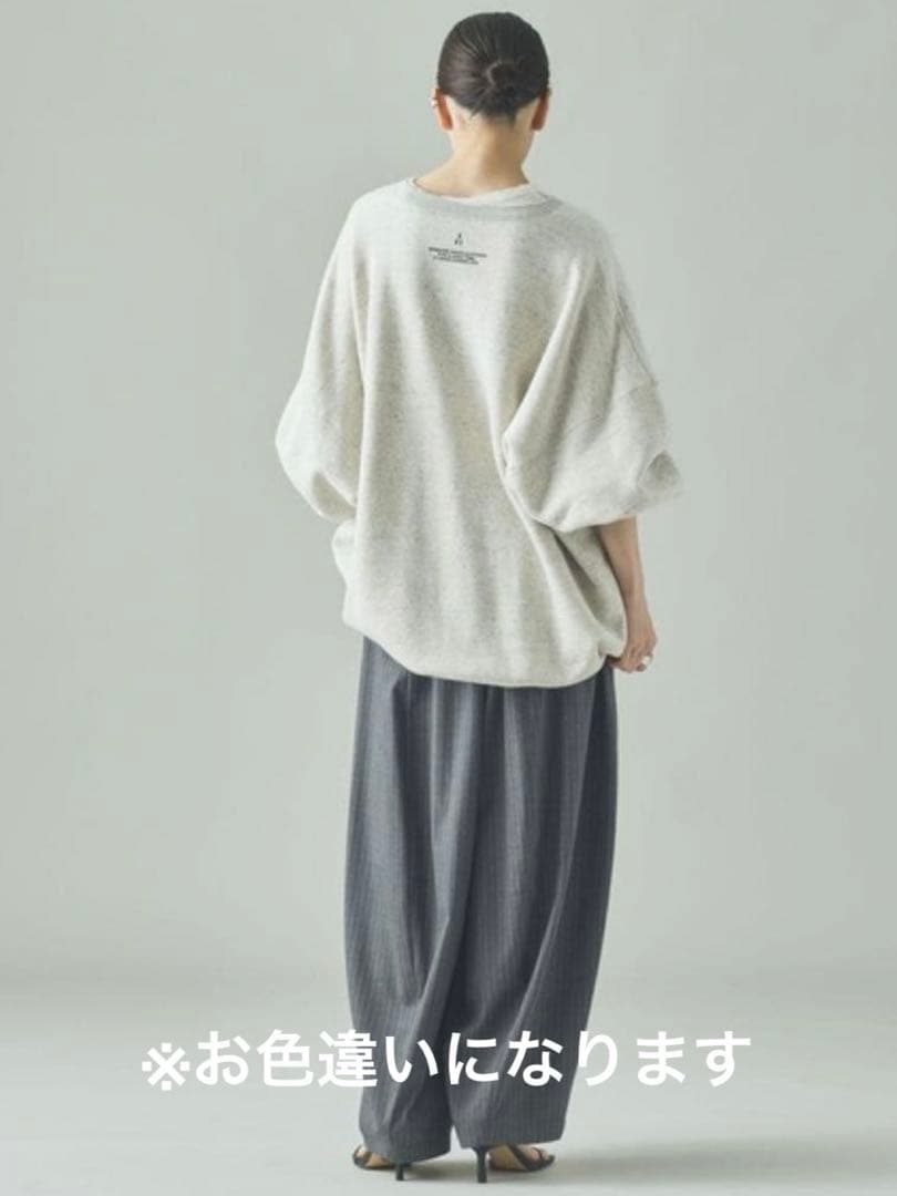 Curensology＆RC フレンチテリービッグトレーナー♢カーキ