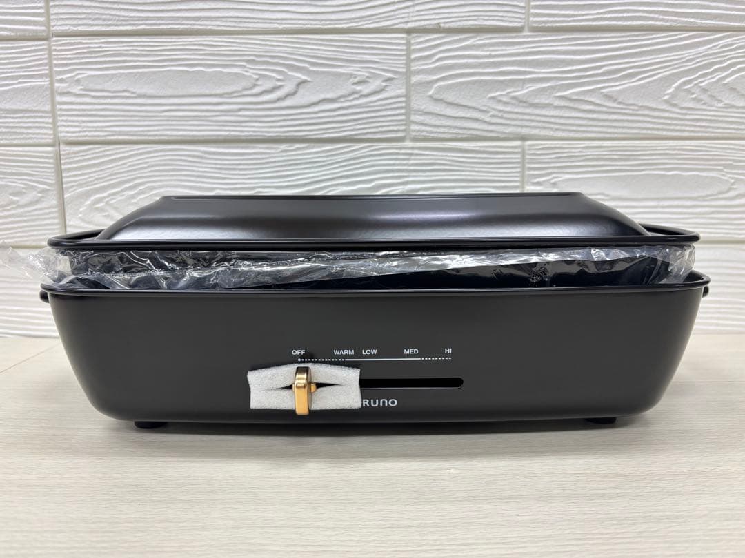 訳あり BRUNO グランデ ホットプレート ブラック