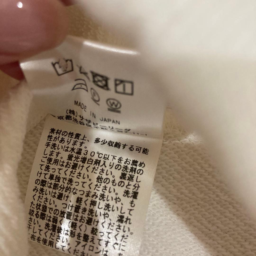 rkiiiii⭐︎　R.H. VINTAGE ホワイトスウェット S