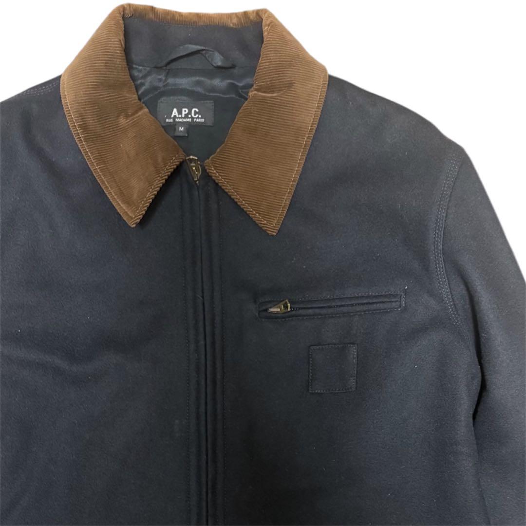 90s A.P.C ウール ブルゾン デトロイトジャケット Carhartt