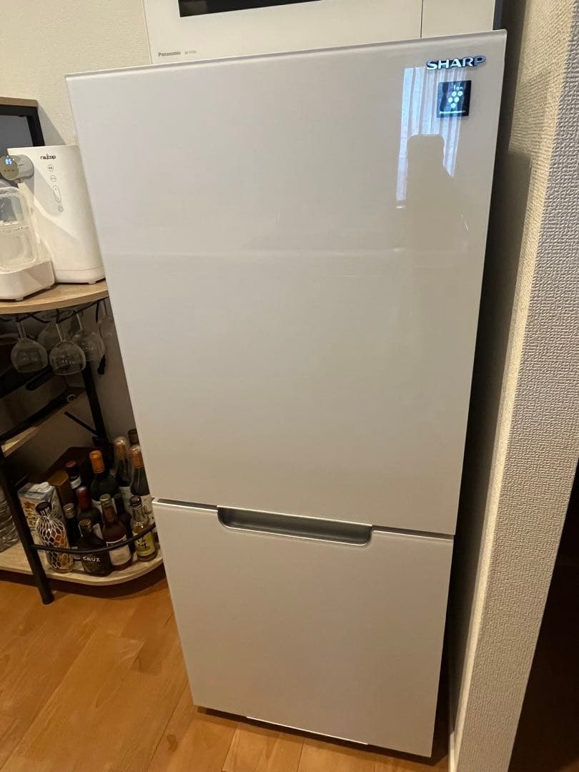 シャープ 冷凍冷蔵SJ-GD15G-W