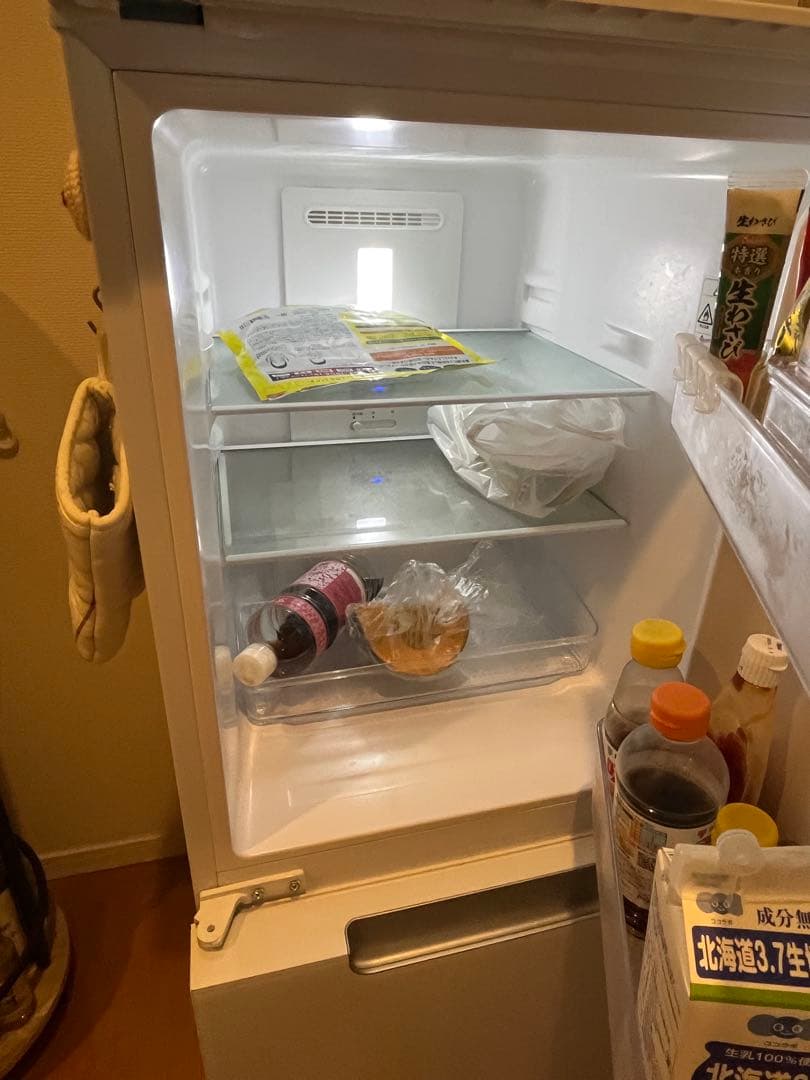 シャープ 冷凍冷蔵SJ-GD15G-W