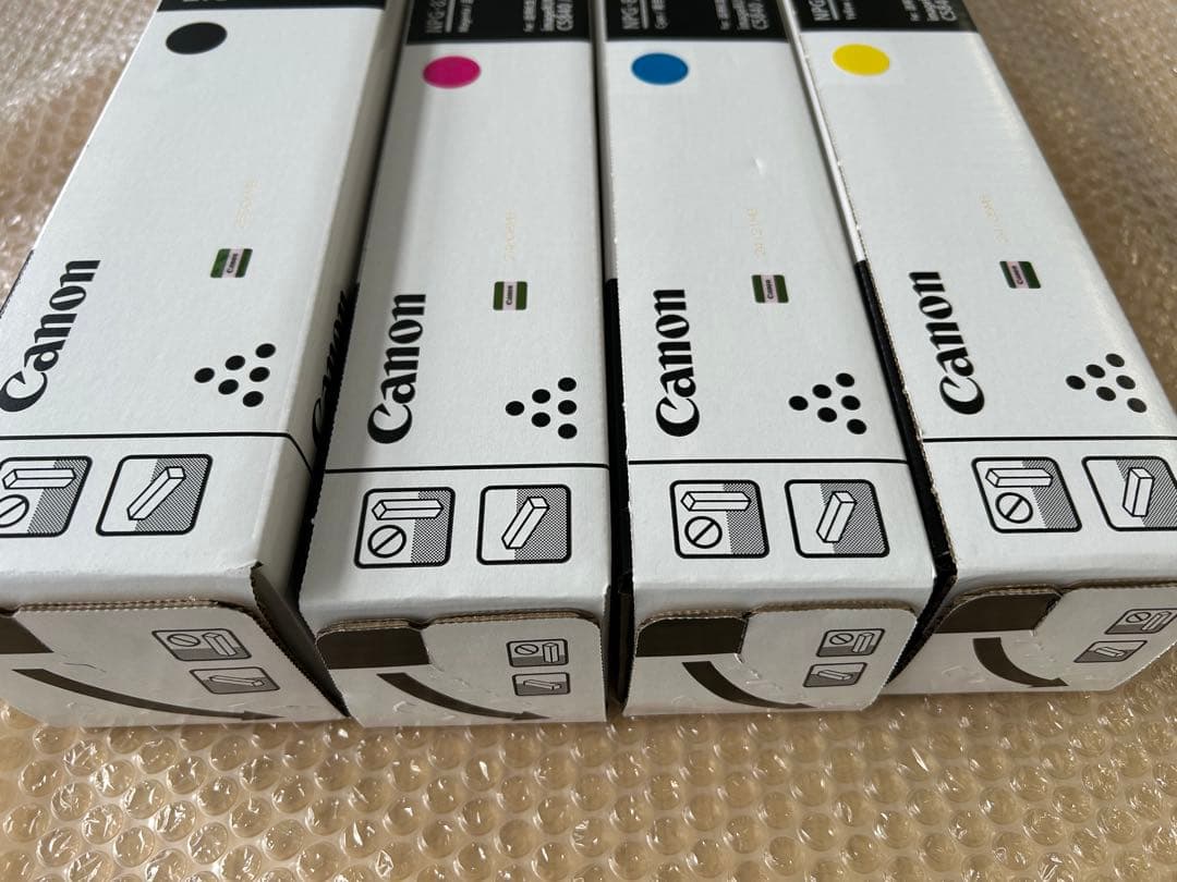 キャノン複合機 NPG-83トナー 4色セット 純正品 新品・未使用・未開封