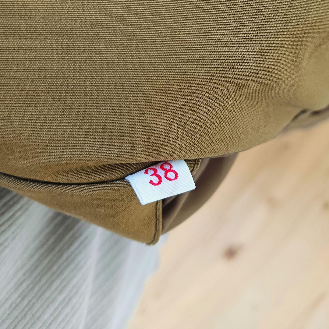 【美品】DANTON ダウンベスト キャメル ダントン メンズ 38