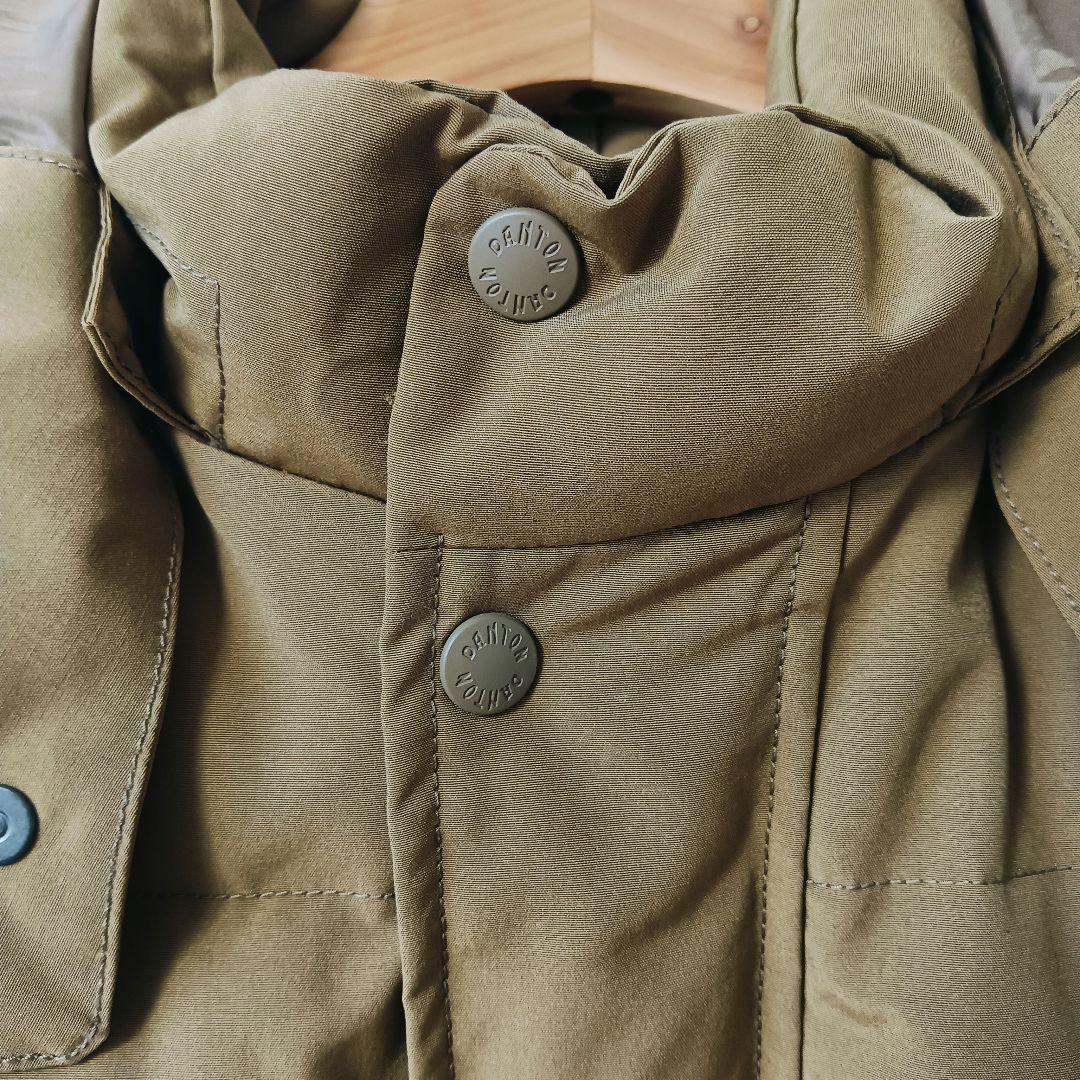 【美品】DANTON ダウンベスト キャメル ダントン メンズ 38
