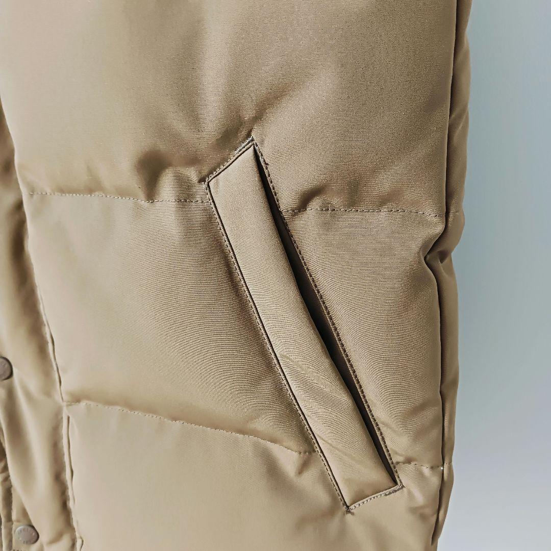 【美品】DANTON ダウンベスト キャメル ダントン メンズ 38