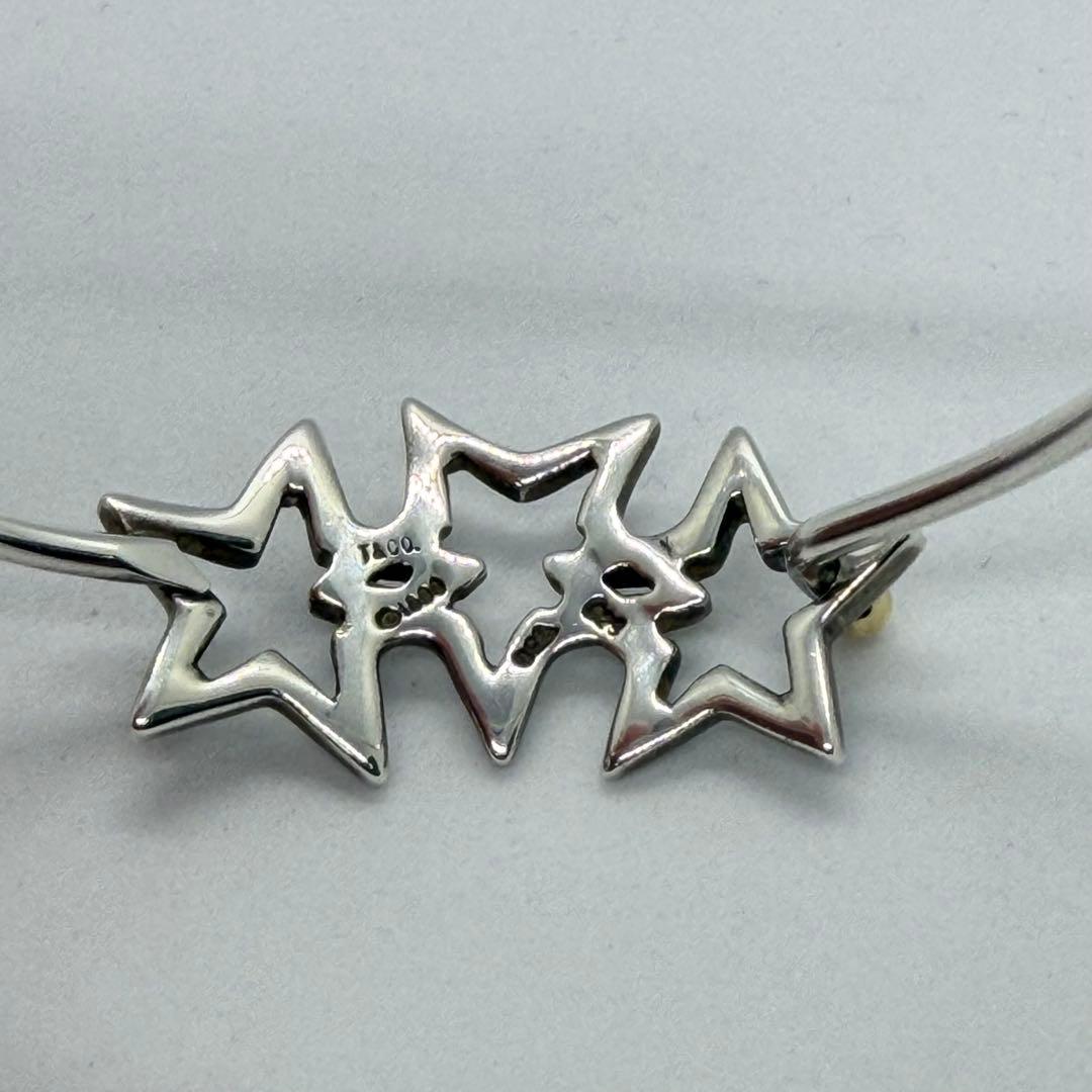 ティファニー トリプルスター バングル