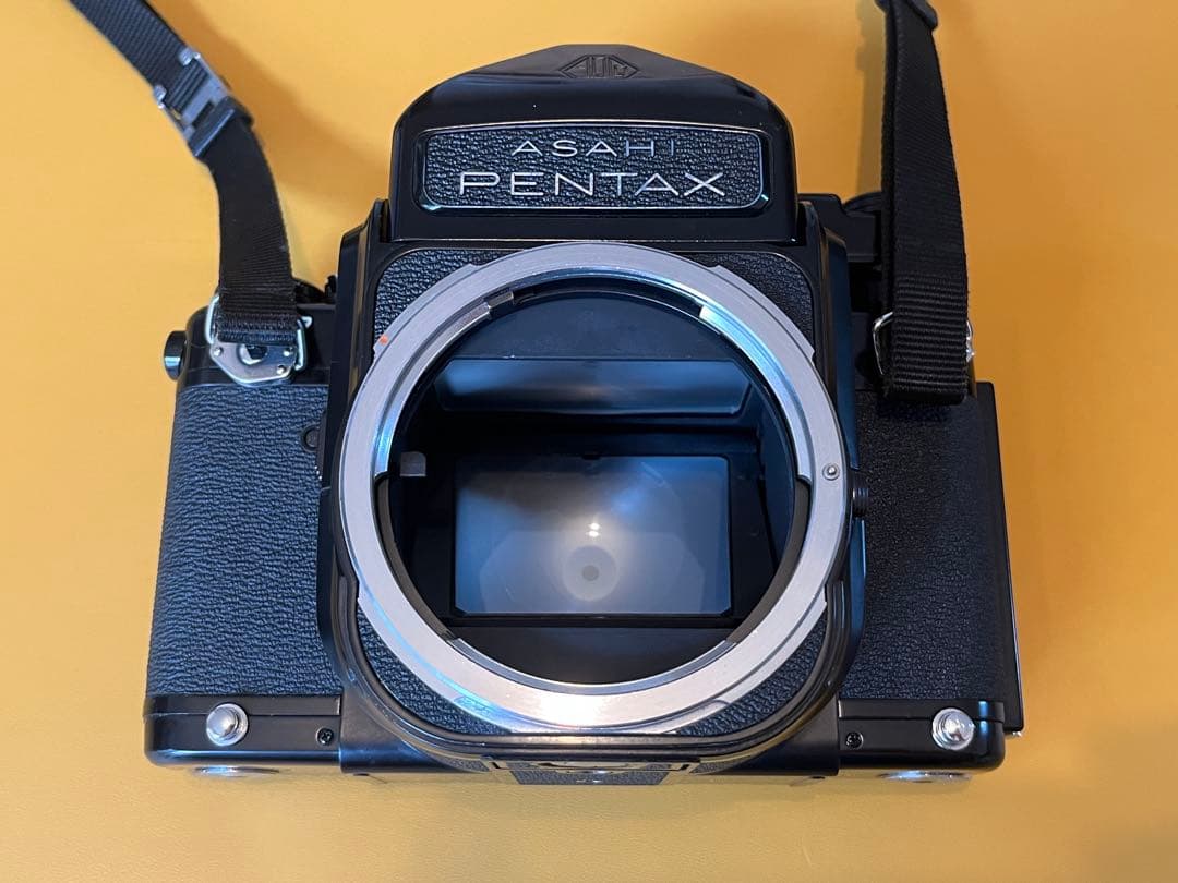 Asahi Pentax 6x7 67 ペンタックス f4 55mmレンズ付き