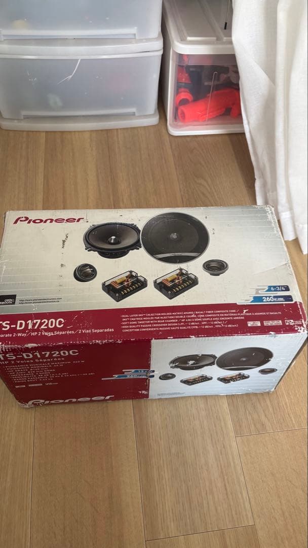 Pioneer TS-D1720C スピーカー 2個セット