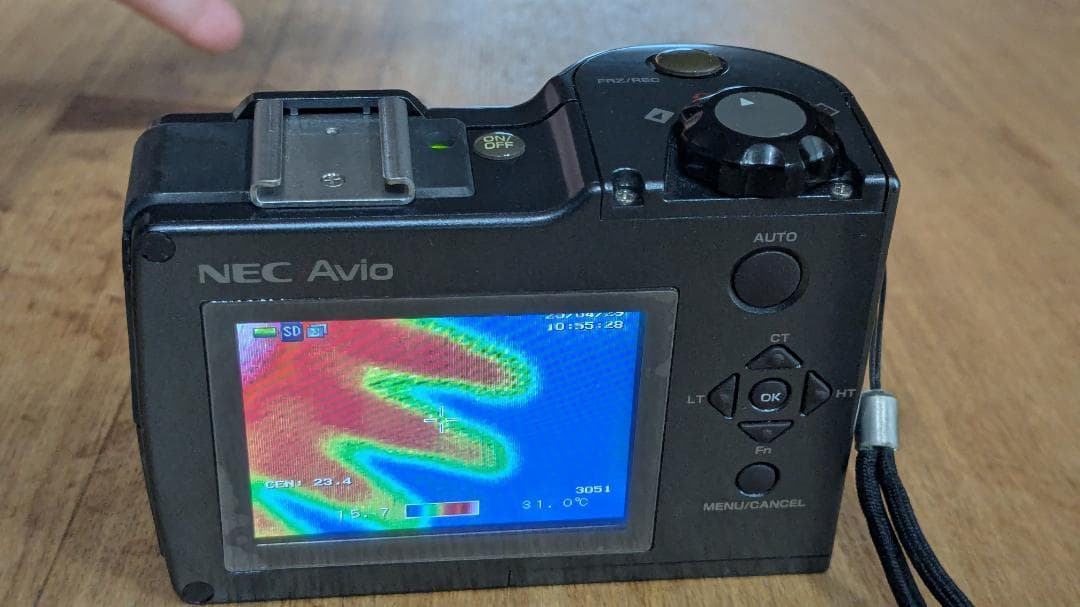 【ジャンク】サーモカメラ NEC Avio F30W サーモショット