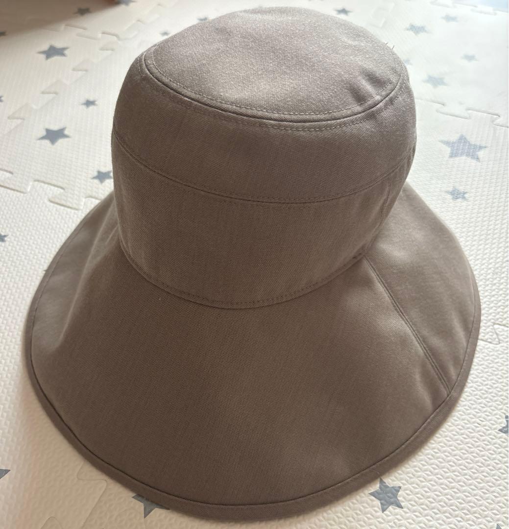 完全遮光　サンバリア100グッズナチュラルハット(モカ)