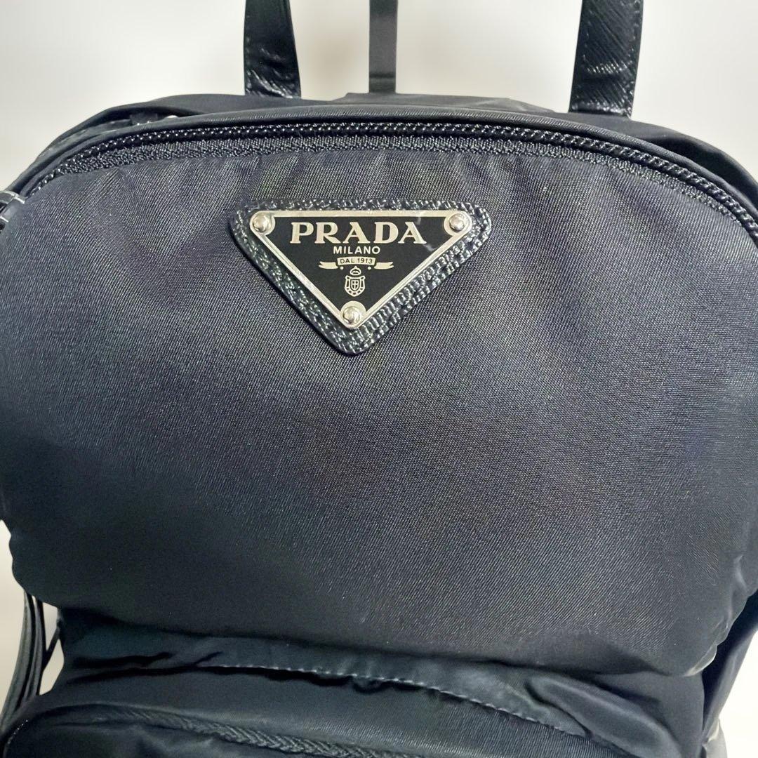 PRADA プラダ トライアングルロゴボデ イバッグショルダーバッグ