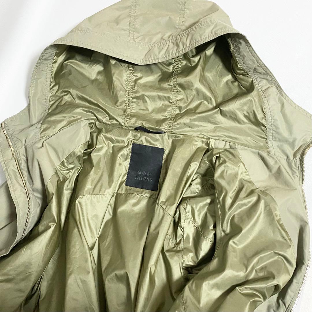TATRAS / CRIDOLA ナイロンモッズコート カーキ 01