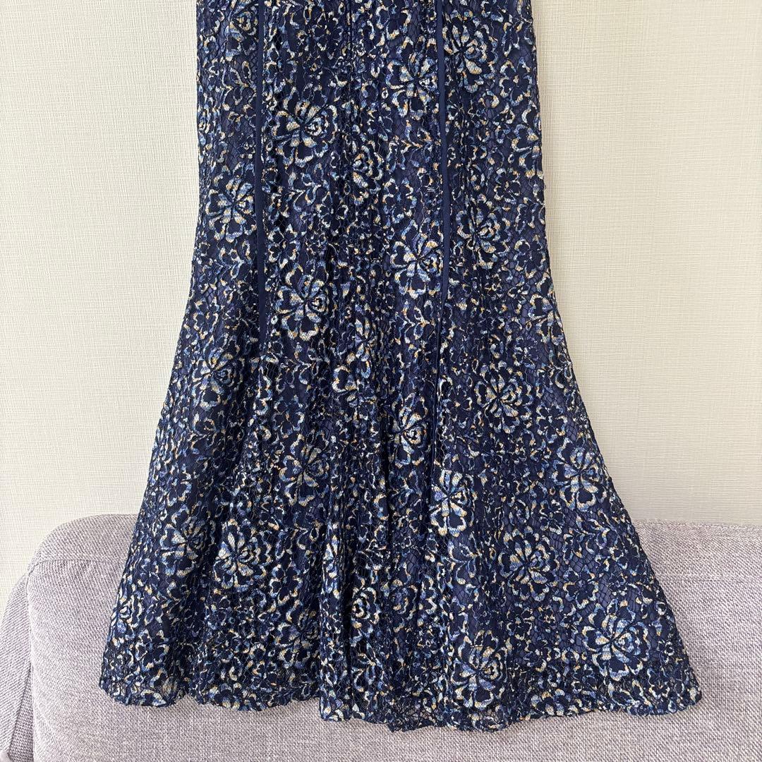 Mystrada シャンブレーレースマーメイドドレス Sサイズ