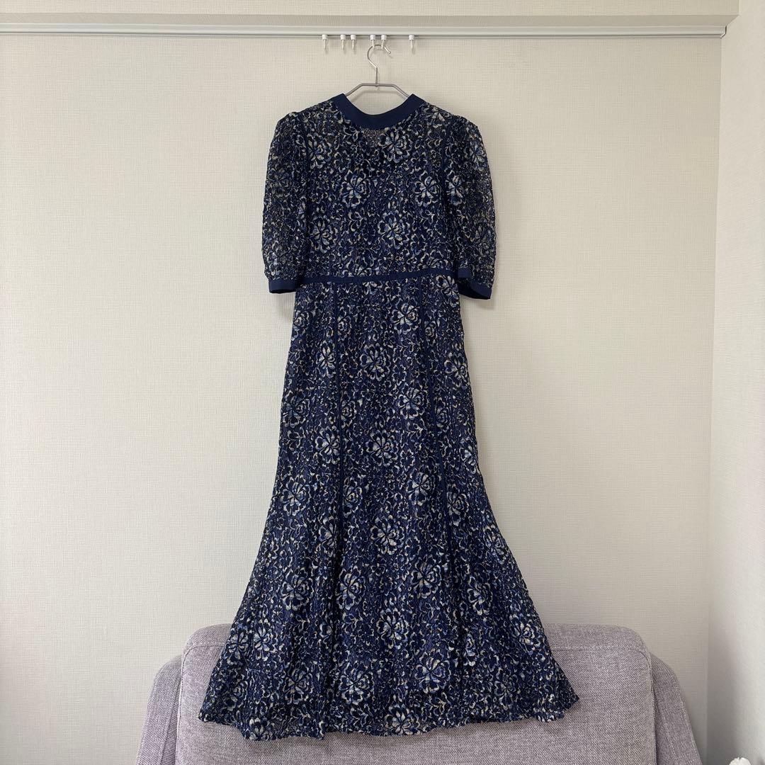 Mystrada シャンブレーレースマーメイドドレス Sサイズ