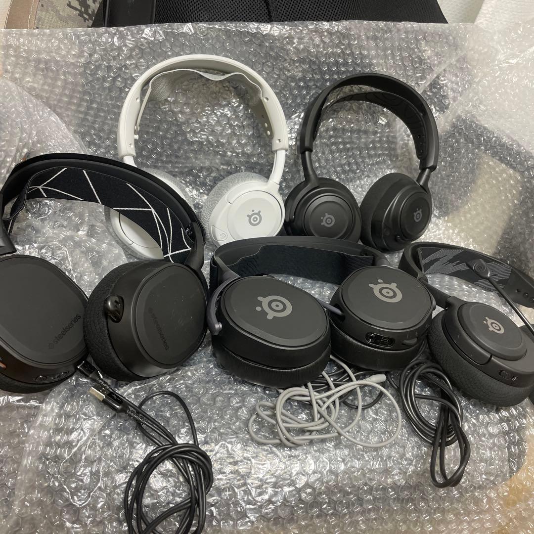 山*！様 steel seriesゲーミングヘッドホンまとめ売り