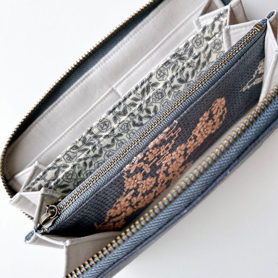 ☆専用☆ミナペルホネン☆ラウンドファスナー長財布☆ハンドメイド