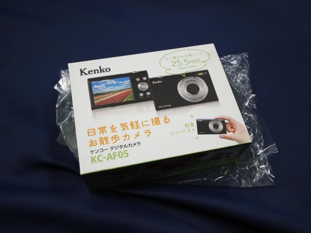 未使用 ケンコー デジタルカメラ KC-AF05 コンデジ　B級品