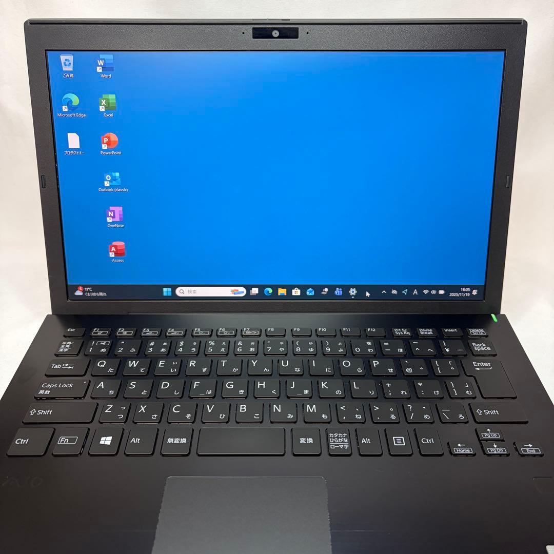 準美品 VAIO Pro PG 10世代 i5 8GB 256GB Office
