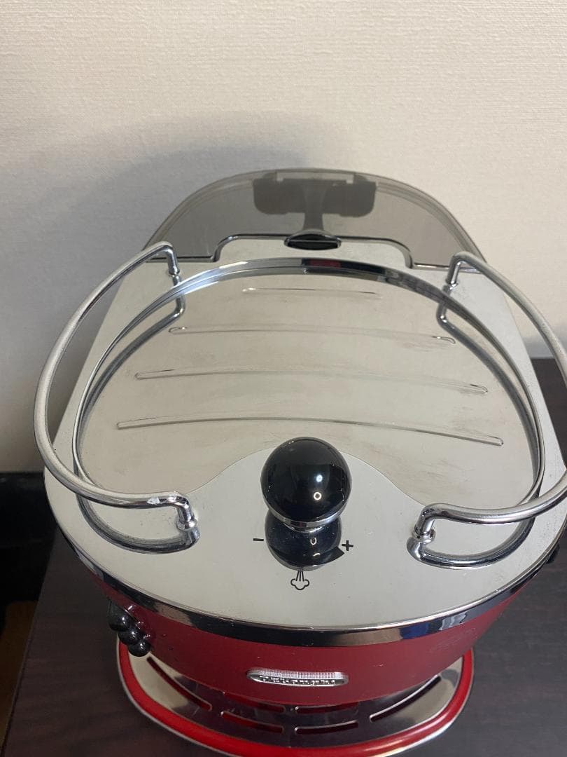 DeLonghi 赤 エスプレッソマシン　デロンギEC310