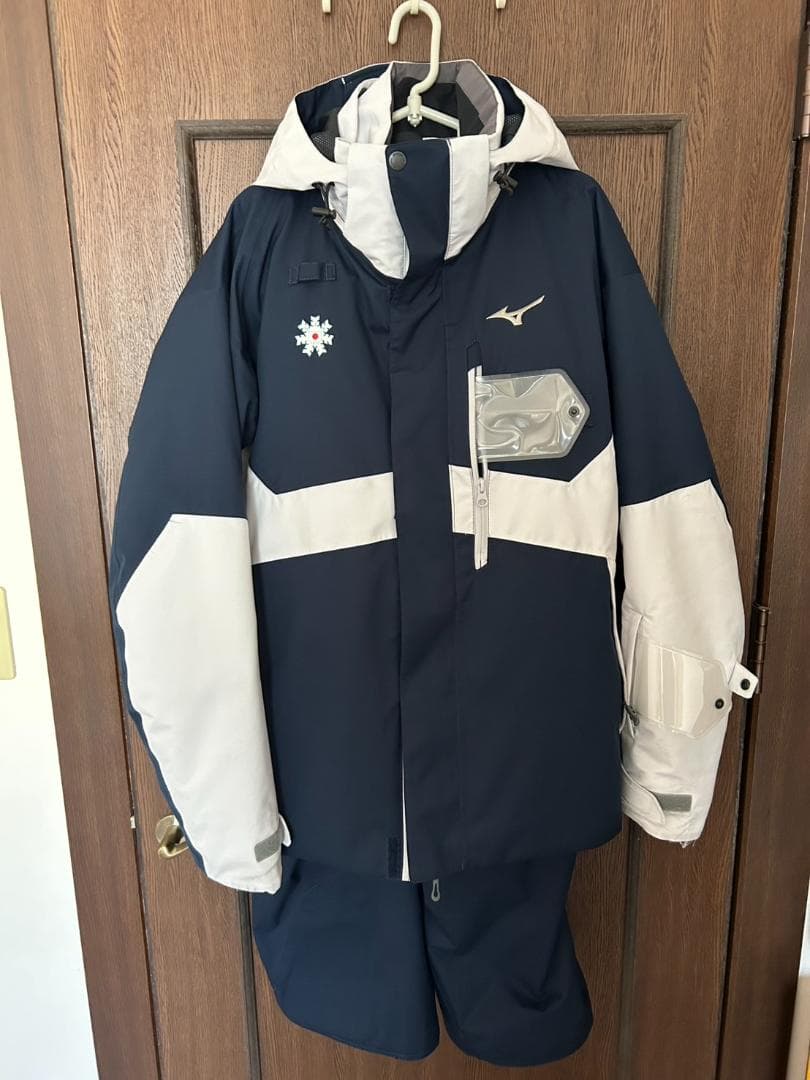 ☆☆Mizuno スキーウェア 上下　ネイビー/グレー☆☆