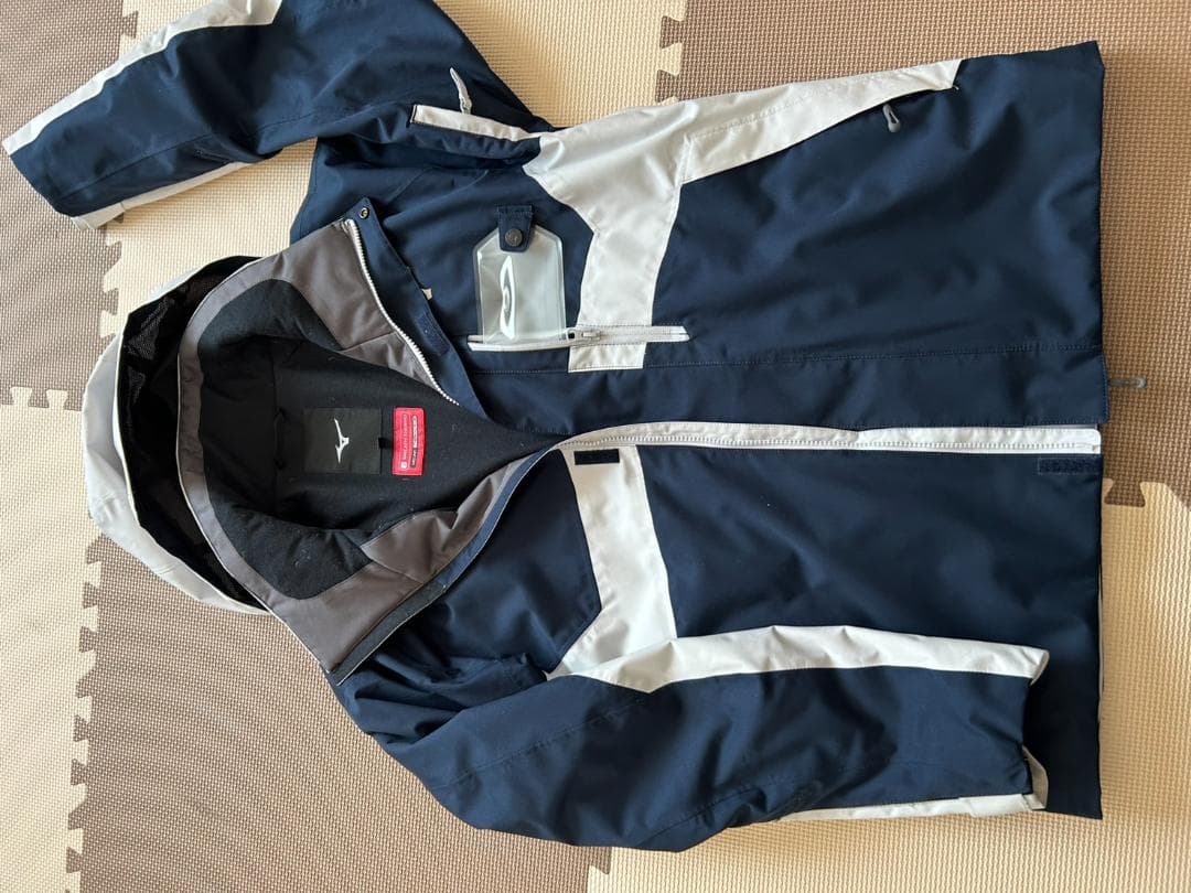 ☆☆Mizuno スキーウェア 上下　ネイビー/グレー☆☆