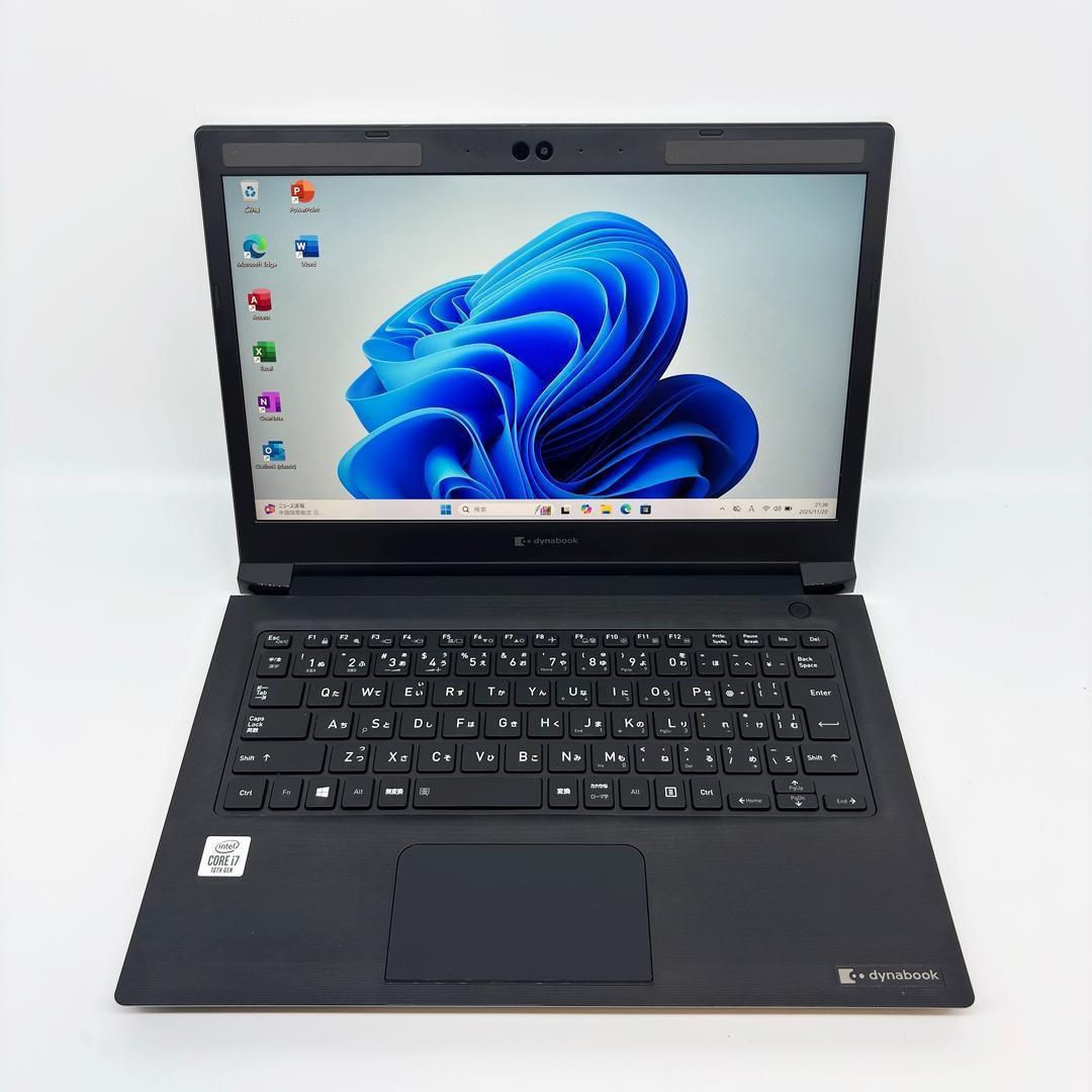 【超高速10世代ノートPC◆TOSHIBA dynabook Windows11