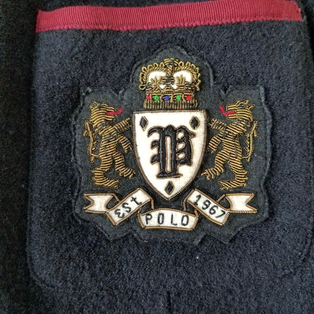 美品✨ポロラルフローレン テーラードジャケット エンブレム 金ボタン