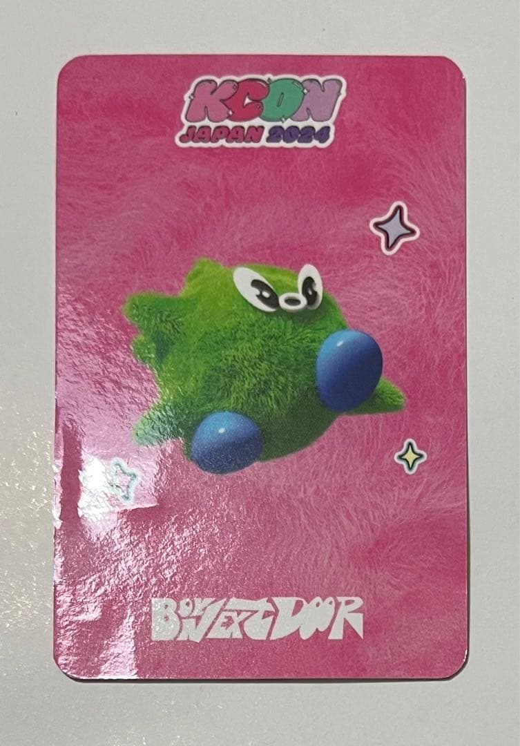 ジェヒョン　ボイネク　KCON JAPAN 　会場限定 8000円特典 トレカ