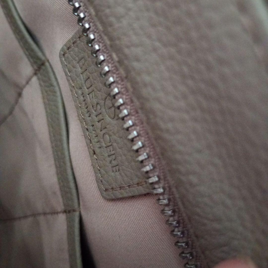 BLUE SINCERE 本革レディーストートバッグ