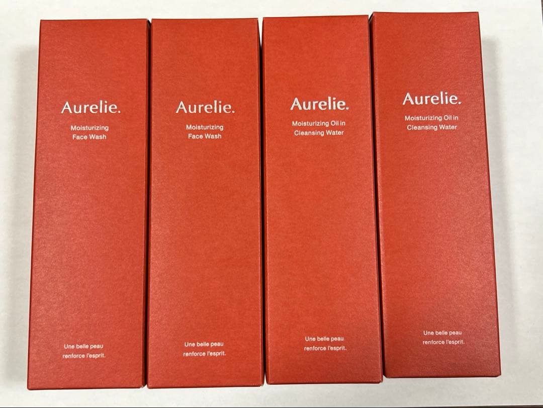 オレリー　クレンジング　洗顔　4本セット