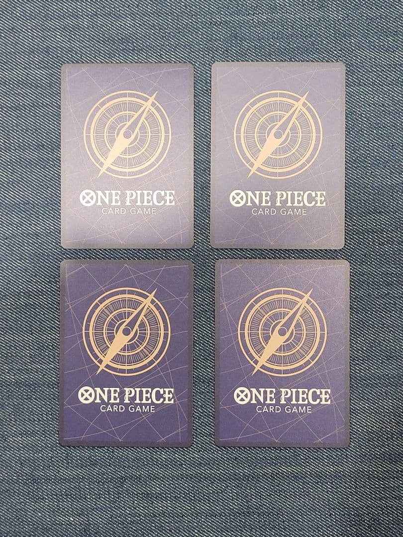 ボルサリーノ　sr ワンピースカード　黄猿　エッグヘッド　EB04 4枚セット